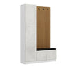Armadio da ingresso con 3 ante Noah 8304 Bianco (3)