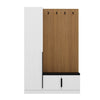 Armadio da ingresso con 3 ante Noah 8324 Bianco (4)