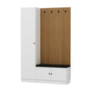 Armadio da ingresso con 3 ante Noah 8452 Bianco (5)
