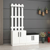 Armadio da ingresso con 4 ante Noah 7297 Bianco (2)