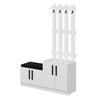 Armadio da ingresso con 4 ante Noah 7297 Bianco (4)