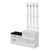 Armadio da ingresso con 4 ante Noah 7297 Bianco (6)