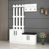 Armadio da ingresso con 4 ante Noah 7299 Bianco