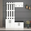 Armadio da ingresso con 4 ante Noah 7299 Bianco (1)