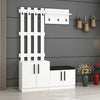 Armadio da ingresso con 4 ante Noah 7299 Bianco (2)