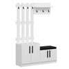 Armadio da ingresso con 4 ante Noah 7299 Bianco (3)