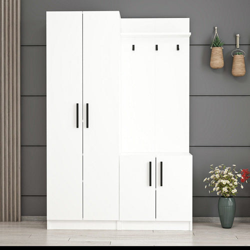 Asir Armadio da ingresso con 4 ante Noah 7300 Bianco