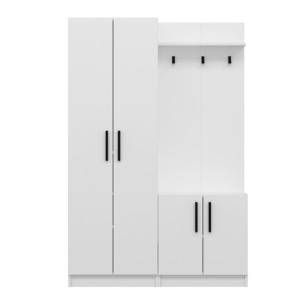 Asir Armadio da ingresso con 4 ante Noah 7300 Bianco
