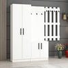 Armadio da ingresso con 4 ante Noah 7307 Bianco (2)