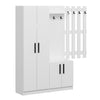 Armadio da ingresso con 4 ante Noah 7307 Bianco (3)