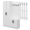 Armadio da ingresso con 4 ante Noah 7307 Bianco (4)