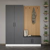 Armadio da ingresso con 4 ante Noah 8295 Antracite