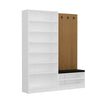 Armadio da ingresso con 4 ante Noah 8453 Bianco (6)