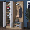 Armadio da ingresso con 4 ante P6 M11-2389 Noce (4)