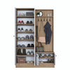 Armadio da ingresso con 4 ante P6 M11-2389 Noce (10)