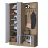 Armadio da ingresso con 4 ante P6 M11-2389 Noce (11)