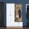 Armadio da ingresso con 4 ante P6 M5-2423 Bianco (2)