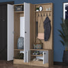 Armadio da ingresso con 4 ante P6 M5-2423 Bianco (3)