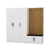 Armadio da ingresso con 5 ante Noah 8290 Bianco (5)