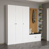 Armadio da ingresso con 5 ante Noah 8320 Bianco (1)