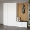 Armadio da ingresso con 5 ante Noah 8320 Bianco (2)