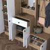 Asir Armadio da ingresso con 6 ante e specchio P6 M2-2257G Noce