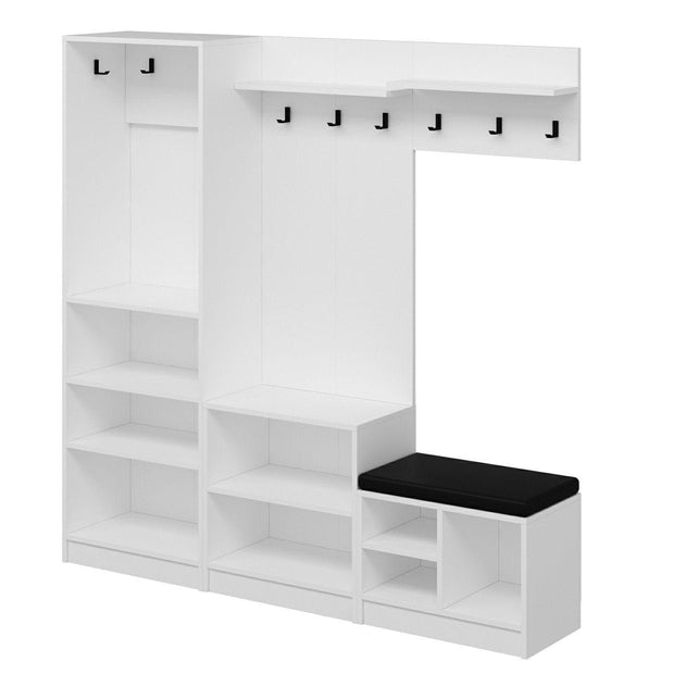 Asir Armadio da ingresso con 6 ante Noah 7306 Bianco