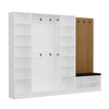 Asir Armadio da ingresso con 6 ante Noah 8321 Bianco