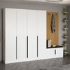 Asir Armadio da ingresso con 6 ante Noah 8327 Bianco