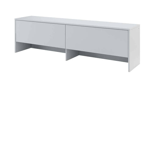 Lenart Armadio da parete con 2 ante battenti BC09 Small Horizontal Grigio Opaco
