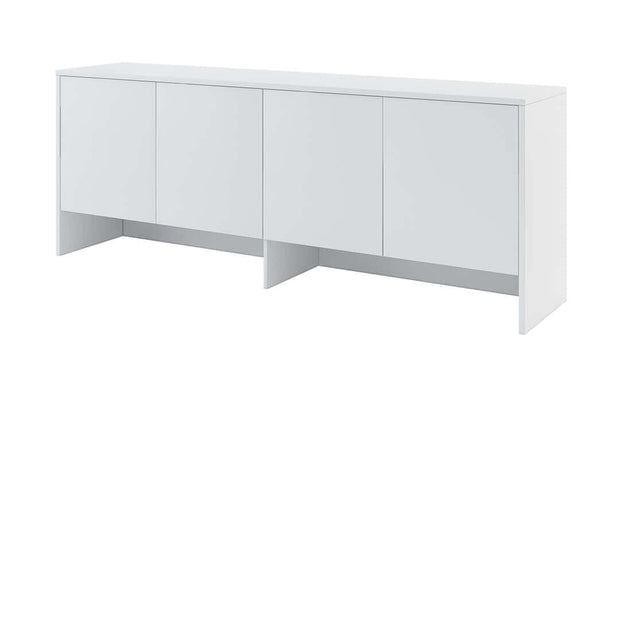 Lenart Armadio da parete con 4 ante battenti BC10 Medium Horizontal Bianco Opaco