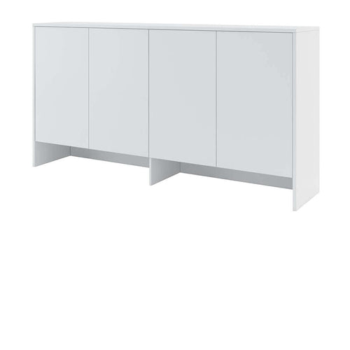 Lenart Armadio da parete con 4 ante battenti BC11 Big Horizontal Bianco Opaco