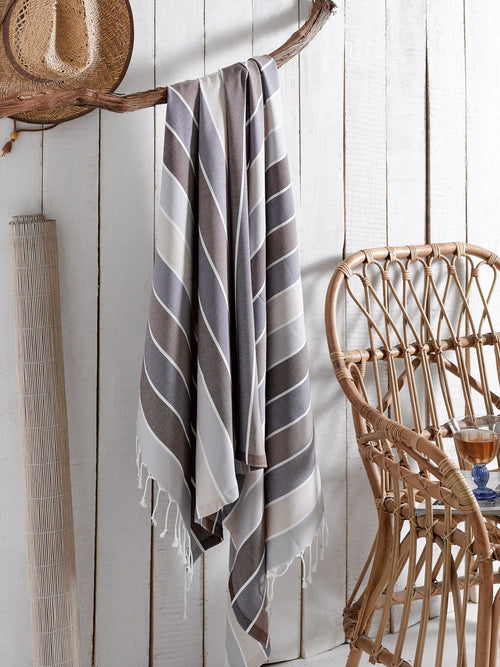 Asir Asciugamano per Spa cotone Bahar Multicolore, 100 x 180 cm