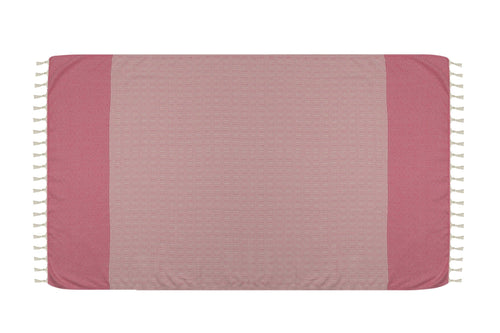 Asciugamano per Spa cotone Diamond Rosa, 100 x 180 cm (1)