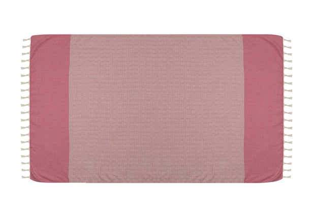 Asciugamano per Spa cotone Diamond Rosa, 100 x 180 cm (1)