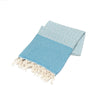 Asciugamano per Spa cotone Diamond Turchese, 100 x 180 cm