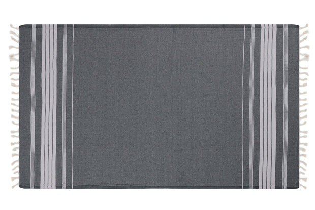 Asir Asciugamano per Spa cotone Luis Grigio, 90 x 170 cm
