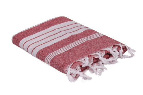 Asciugamano per Spa cotone Luis Rosso, 90 x 170 cm