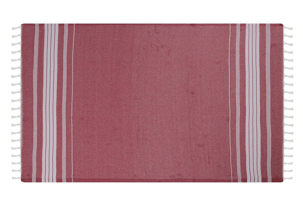 Asciugamano per Spa cotone Luis Rosso, 90 x 170 cm (2)