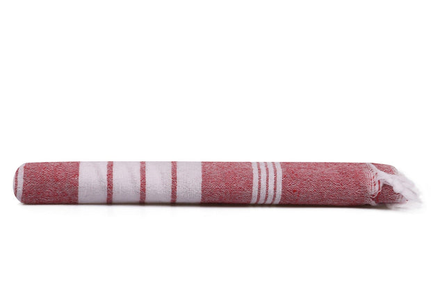 Asciugamano per Spa cotone Luis Rosso, 90 x 170 cm (3)