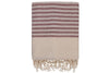 Asir Asciugamano per Spa cotone Natur Bordeaux, 90 x 170 cm