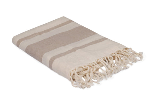 Asir Asciugamano per Spa cotone Natur Marrone, 90 x 170 cm