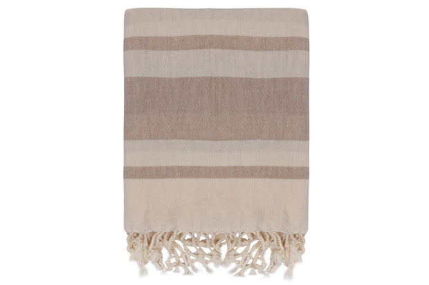 Asir Asciugamano per Spa cotone Natur Marrone, 90 x 170 cm