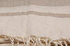 Asir Asciugamano per Spa cotone Natur Marrone, 90 x 170 cm