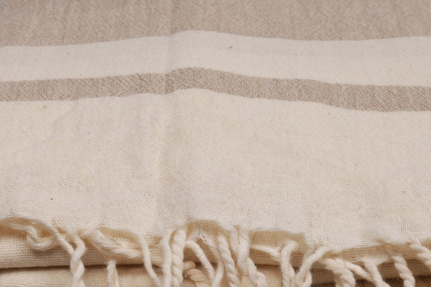 Asir Asciugamano per Spa cotone Natur Marrone, 90 x 170 cm