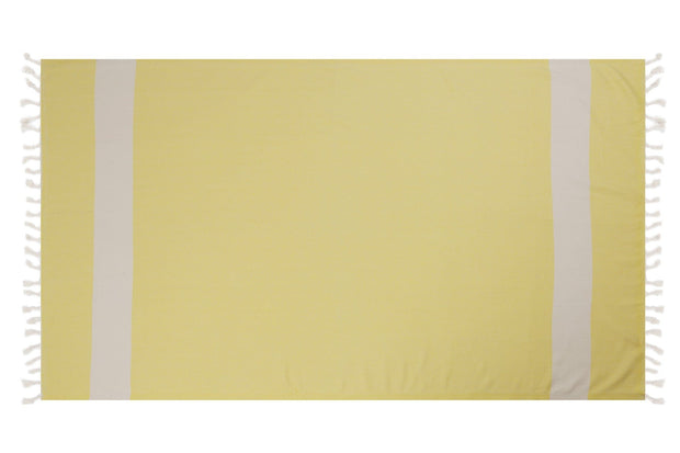 Asir Asciugamano per Spa cotone Ocean Giallo, 100 x 180 cm