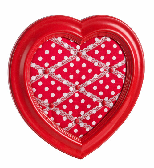 Bizzotto Bacheca Promemoria Heart Rosso