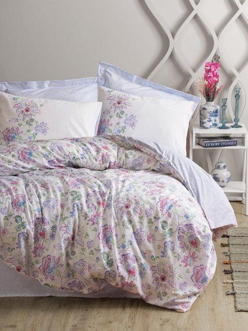 Asir Biancheria Da Letto di cotone Adsila Multicolore, 160 x 220 cm