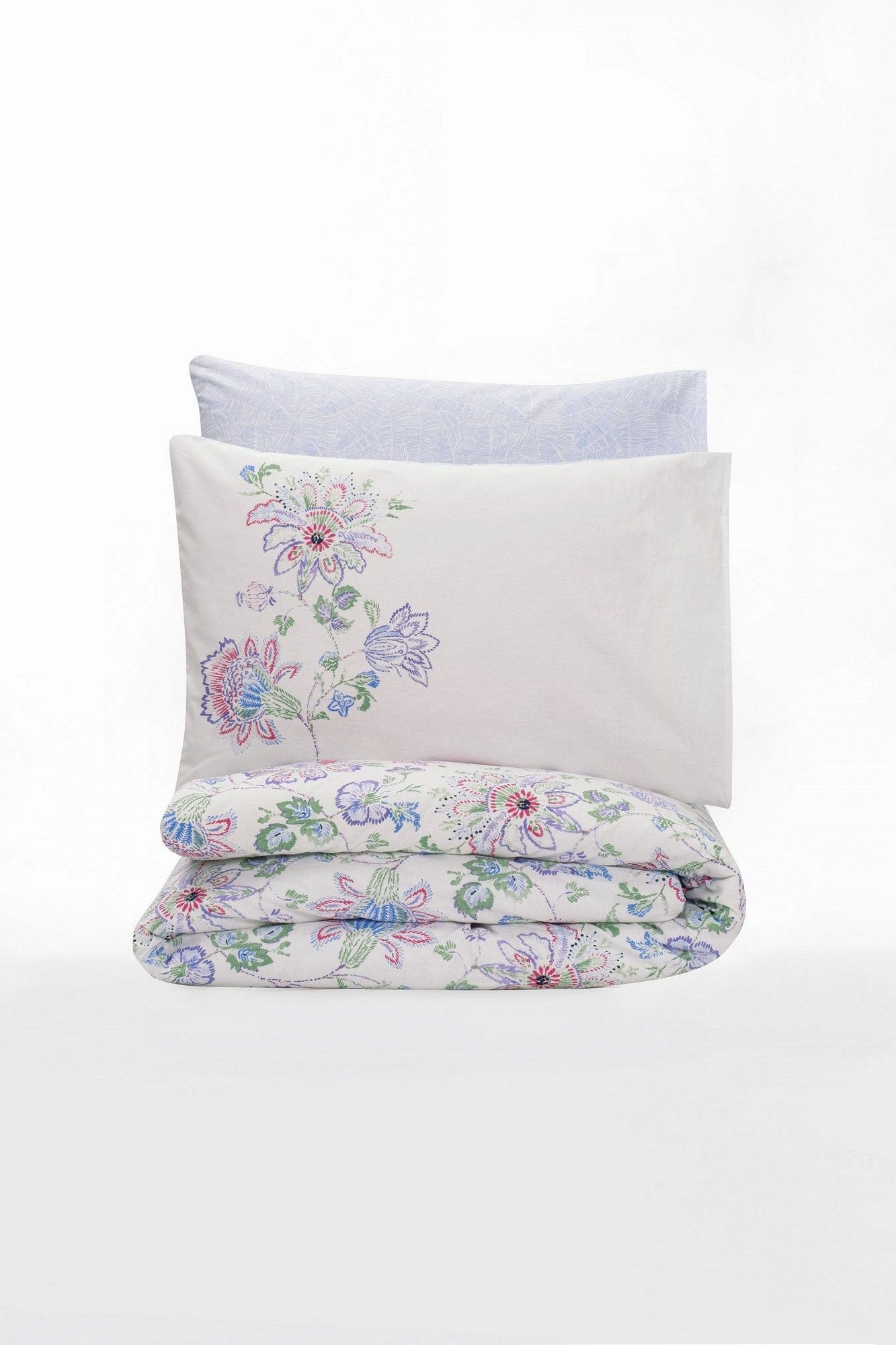 Asir Biancheria Da Letto di cotone Adsila Multicolore, 160 x 220 cm
