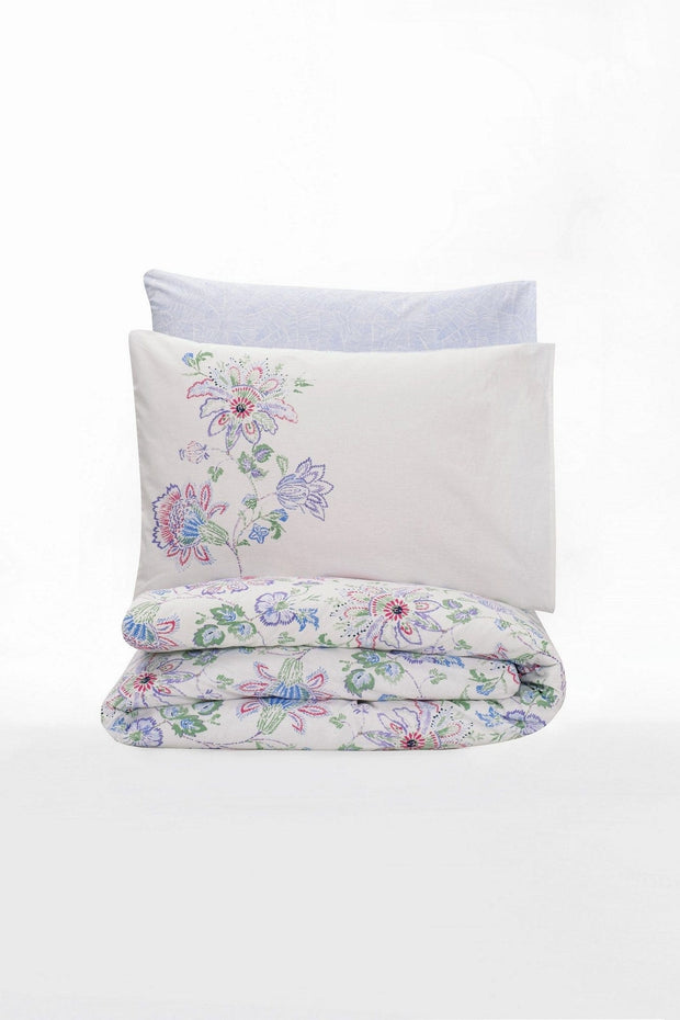 Asir Biancheria Da Letto di cotone Adsila Multicolore, 160 x 220 cm